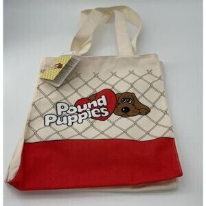Loungefly x Hasbro Pound Puppies 40th Anniversary Canvas Tote Bag